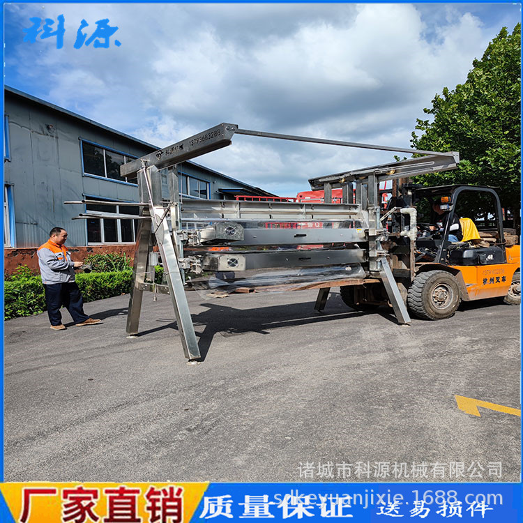 鸡鸭脱毛机 科源家禽屠宰设备 A字型立式脱毛机厂家供应