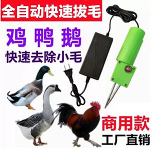 鸭子拔毛电动专业手持电动拔毛机鸡鸭充电无线器家用鸭子商用