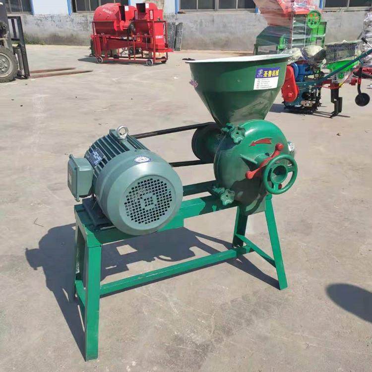 三相电型去皮磨面机摊煎饼磨糊机黄豆黑豆磨粉机粗细可调