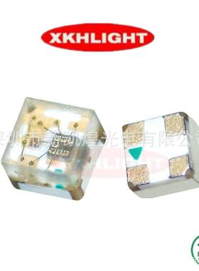 LED贴片灯珠1010幻彩红蓝绿1010RGB幻彩WS2812幻彩0402RGB控制IC