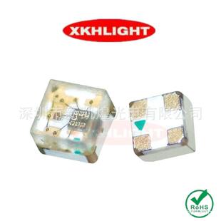 LED贴片灯珠1010幻彩红蓝绿1010RGB幻彩WS2812幻彩0402RGB控制IC