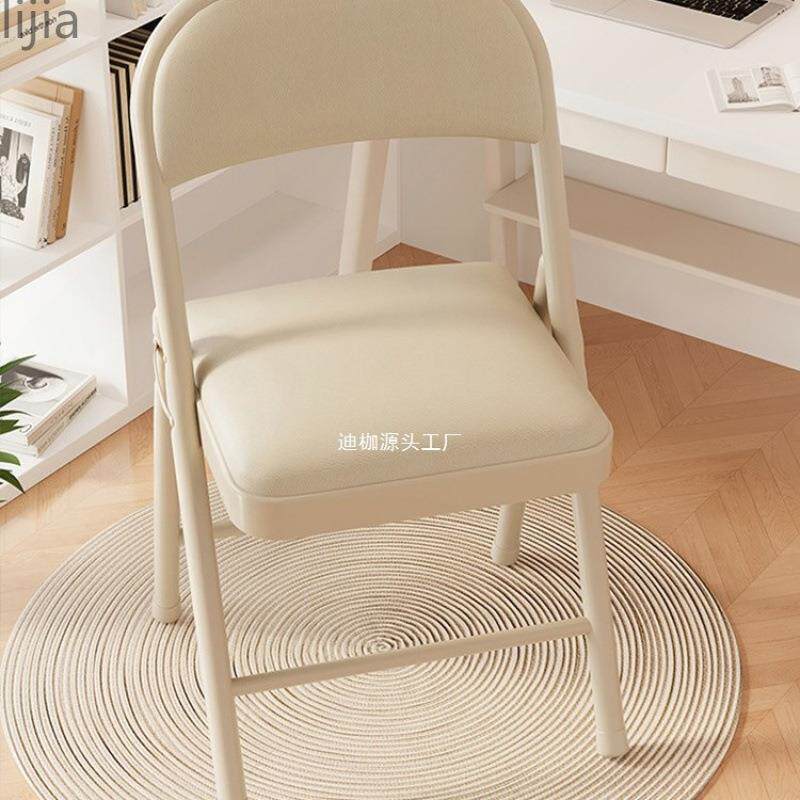 简易凳子靠背椅家用折叠椅子便携电脑椅培训会议椅餐椅宿舍办公椅