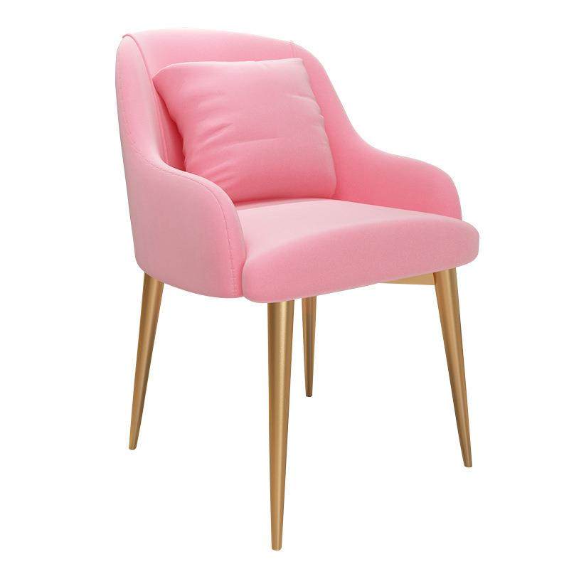 北欧简约多色成套桌椅组合西餐厅吃饭休闲靠背椅创意大理石餐桌子