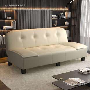 可折叠两用布艺沙发床可拆洗办公室出租房简易沙多功能折叠沙发床