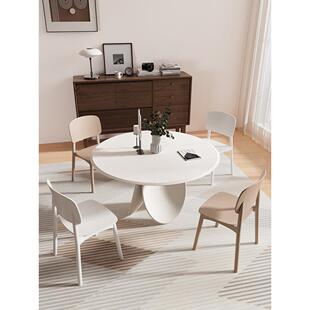 塑料餐椅家用现代简约化妆凳加厚靠背椅叠放梳妆台椅子户外餐桌椅