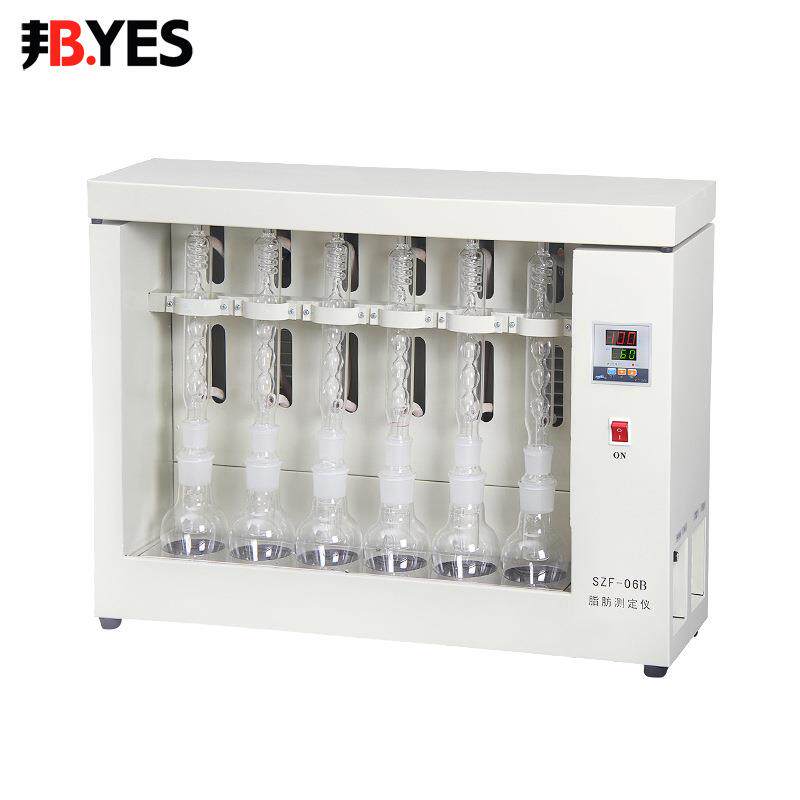 邦亿数显粗脂肪测定仪SZF-06/06A/06B/06C(索氏抽提原理）实验室