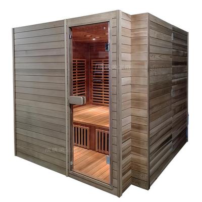 家用汗蒸房香柏木干蒸房远红外光波房现代简约桑拿房可非标saunas