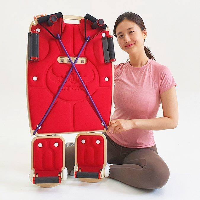 kitgym家用普拉提器材拉伸有氧一体机美体机柔体机核心床瑜伽网红