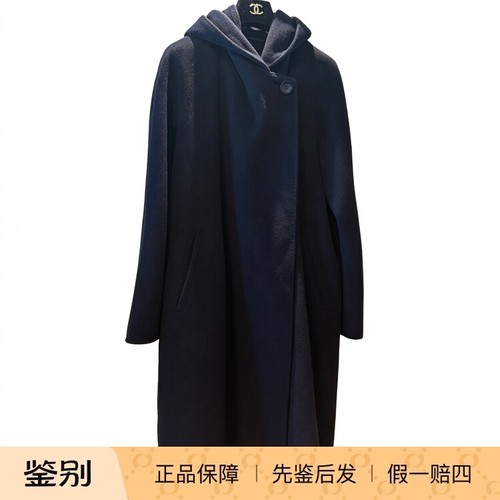 MaxMara意大利产101801羊毛大衣中古二奢Vintage古着(99新)-532
