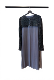 Akris瑞士产真丝连衣裙中古二奢Vintage古着奢侈品 425