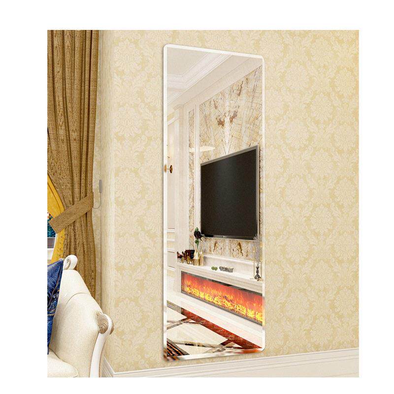 全身镜子贴墙自粘卧室家用墙面化妆玻璃贴片等身换衣贴柜门浴室镜
