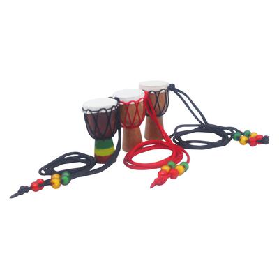 丽江非洲鼓项链迷你非洲鼓纪念品非洲手鼓饰品钥匙挂件非洲鼓吊坠