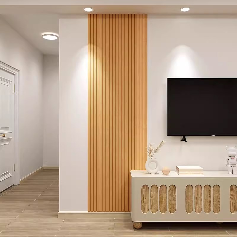 墙面装饰高级感房间卧室布置电视背景墙3d立体墙贴格栅软包遮丑