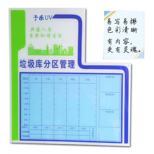 超白钢化玻璃白板UV打印表格画面印刷五线谱公告栏移动看板可定制