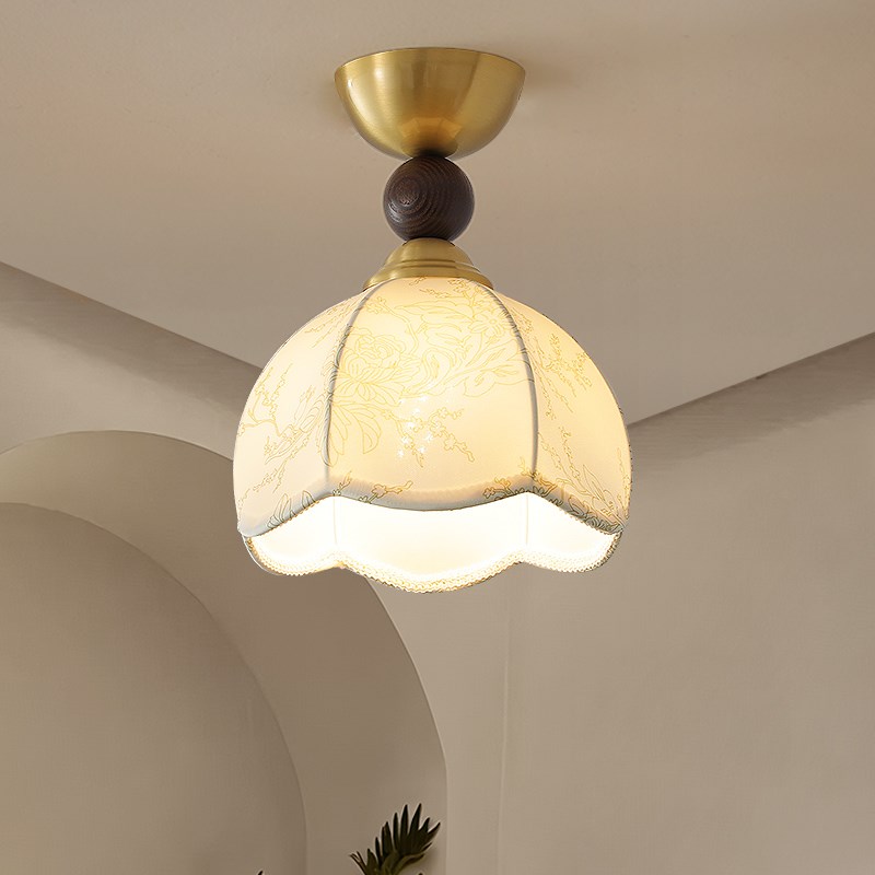 法式复古壁灯中古诧寂风卧室床头灯南洋风客厅民宿酒店过道楼梯灯