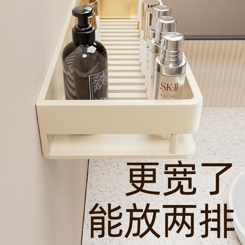 德国品质白色卫生间置物架免打孔浴室壁挂式墙上洗手间收纳架子,家庭/个人清洁工具,浴室角架/置物架,淘宝优惠券,粉丝福利购,淘宝优惠卷