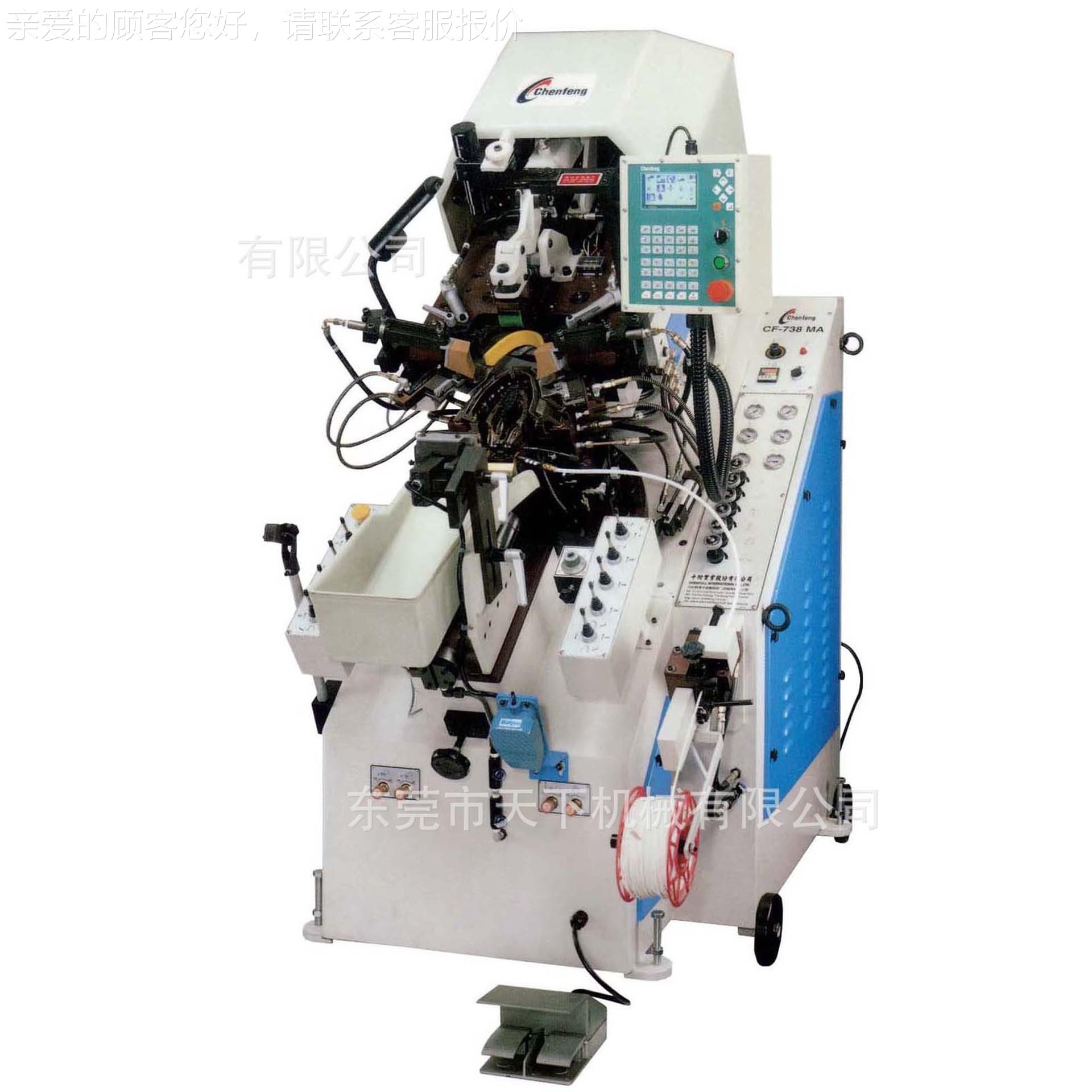 油压CF-738MB！自动都上胶前帮｜鞋厂老板在用机率超高！