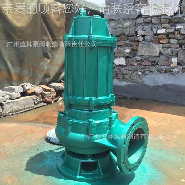 WOER专QK切割式排污泵 65WQK割25-15养场殖用化粪池水泵 三刀切泵