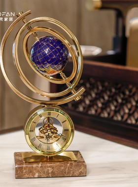 北欧轻奢地球仪摆件客厅酒柜玄关办公室乔迁新居礼品送领导送朋友