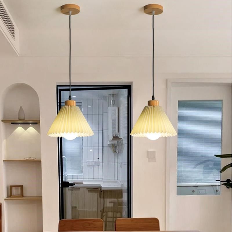单头小吊灯百褶布艺沙发卧室床头过道餐厅吧台日式复古北欧吊线灯,家装灯饰光源,床头/玄关/吧台/过道吊灯,淘宝优惠券,粉丝福利购,淘宝优惠卷