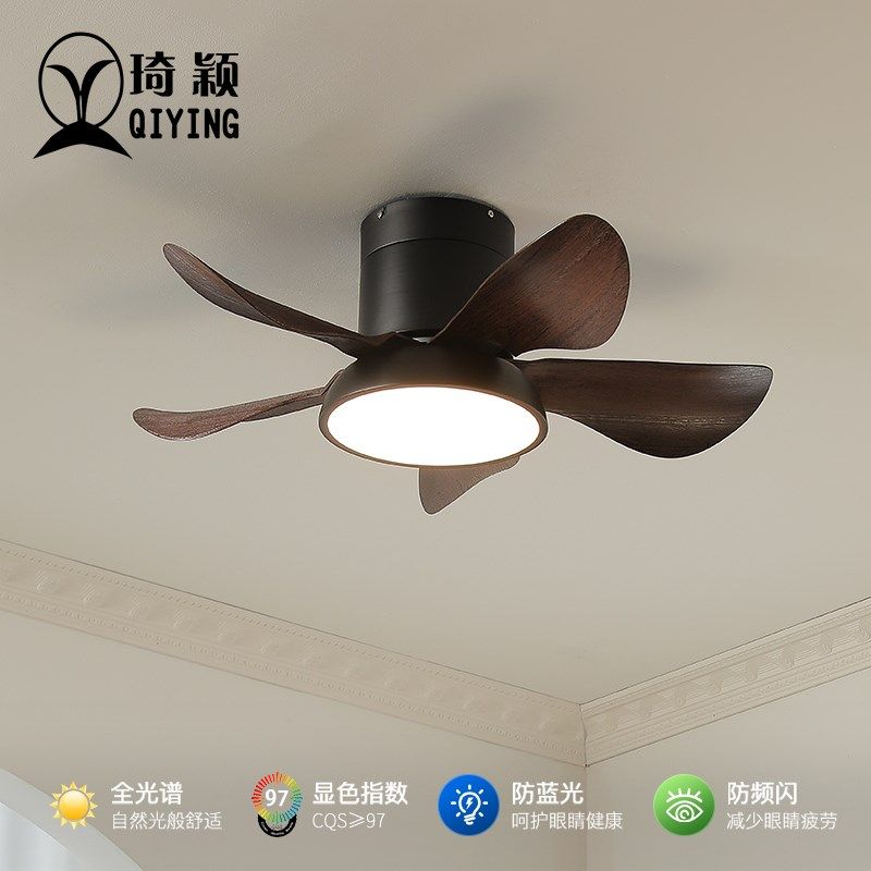 美式复古南洋风吸顶风扇灯餐厅卧室电扇一体变频静音大风力风扇灯,家装灯饰光源,餐厅/卧室/书房吸顶灯,淘宝优惠券,粉丝福利购,淘宝优惠卷