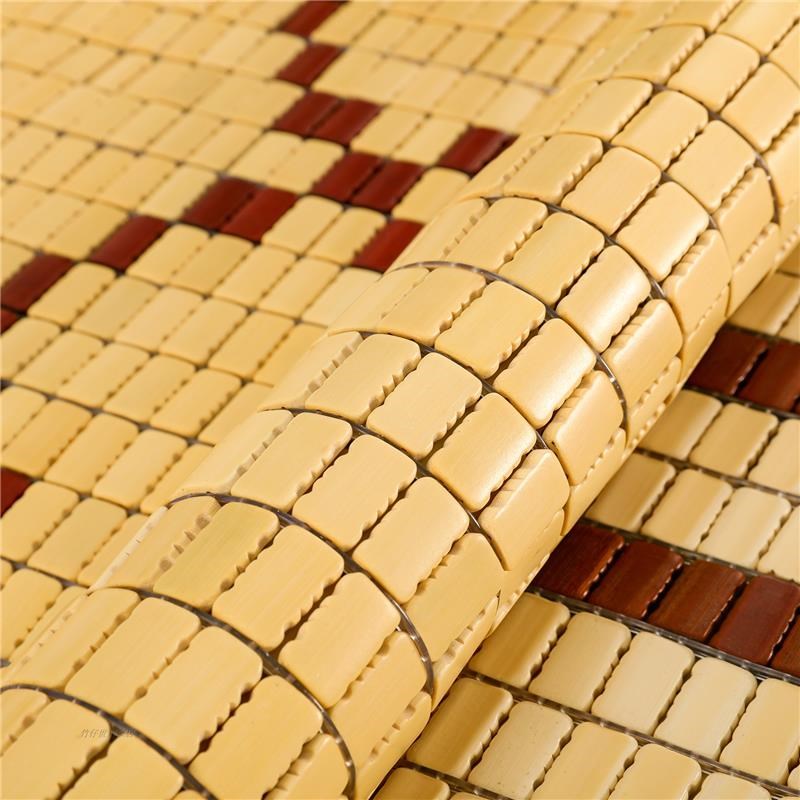 麻将席凉席床垫家用单人双人竹席1.5m夏天2024新款1.8m可折叠竹块