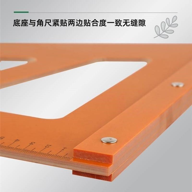 木工三角新品尺大号拐尺q90度加厚直角三角板高精度电木板角尺装