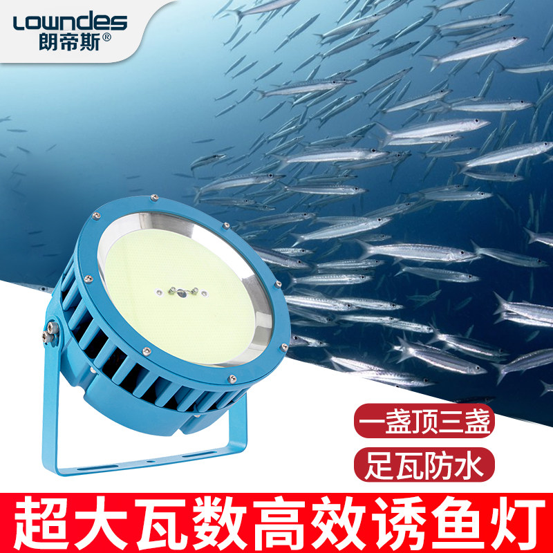 LED集鱼灯诱鱼灯聚鱼灯船钓海钓筏钓灯户外防水船用大功率220V灯
