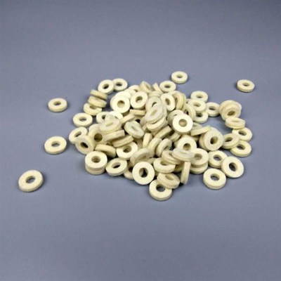 小号白毛毡垫圈 垫子 活塞防撞垫片 小号乐器配件 维修配件