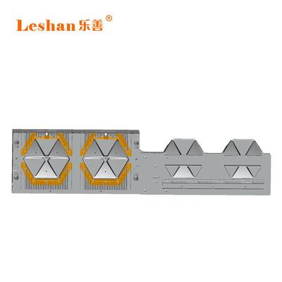 乐善供应吹瓶模具2L浮水板一出二组合式工业纯铝吹塑模具