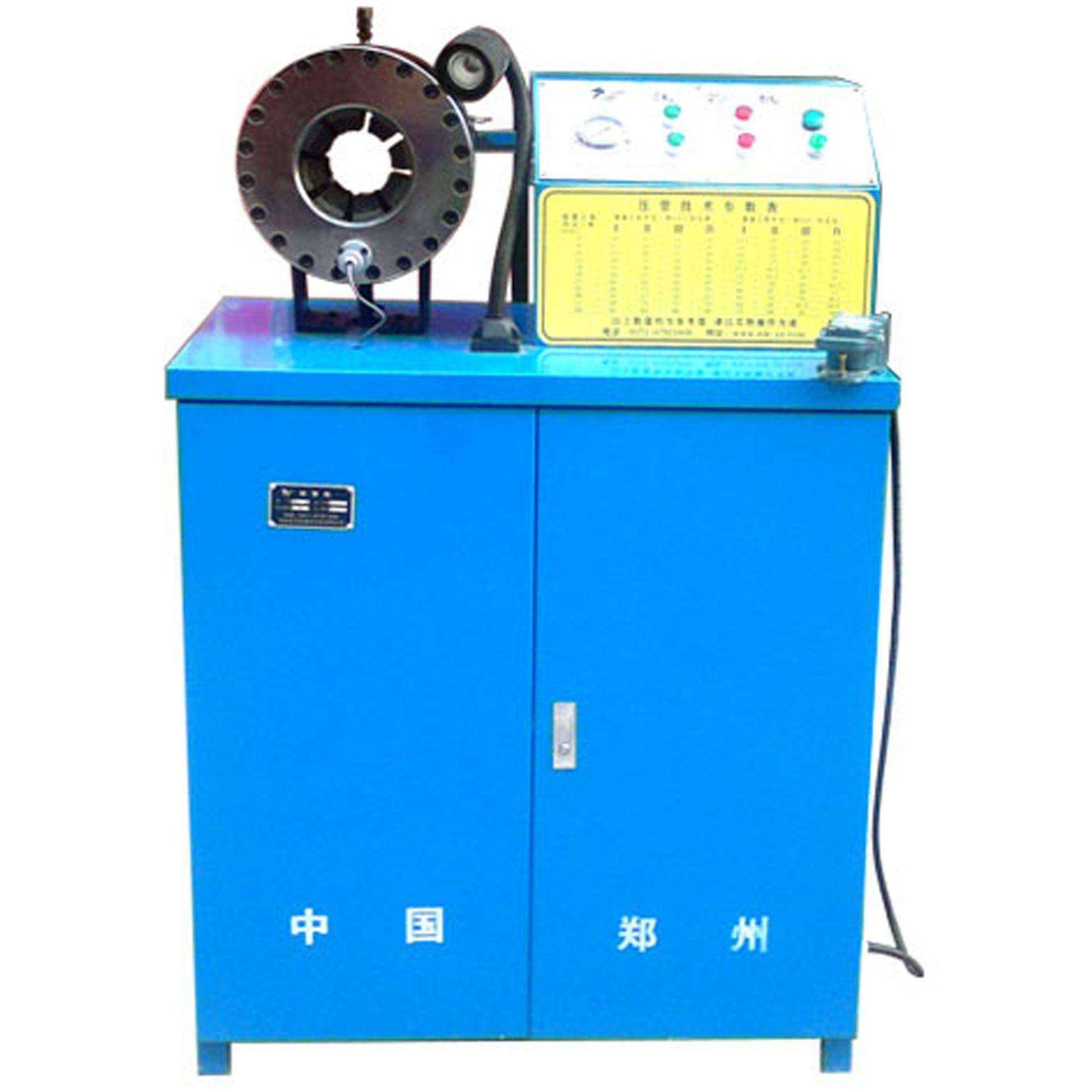 现货河南液压锁管机压管机钢管扣压机油管扣压机胶管扣管机