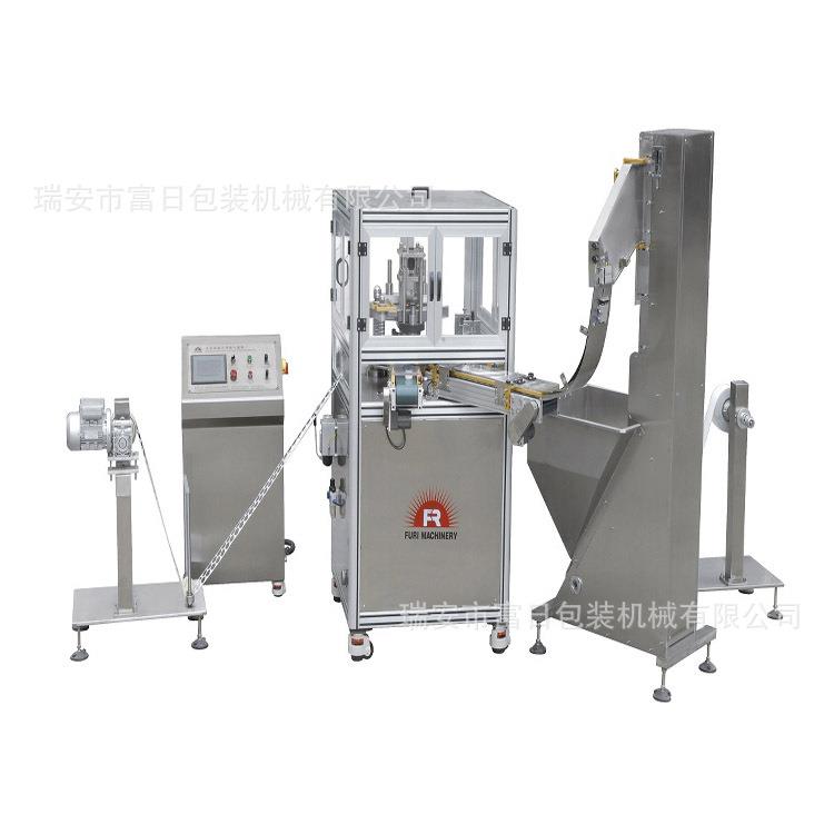 S系列瓶盖塞垫机全自动双工位垫片冲塞入瓶盖加垫机