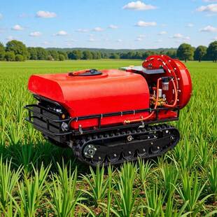 新款智能遥控打药机履带式大马力果园喷药机农用果树燃油打药机