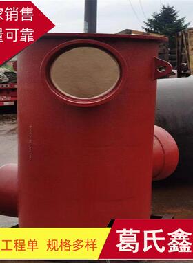 球墨铸铁管件球墨铸铁铸铁检查井dn2000单支盘止推环短管厂家