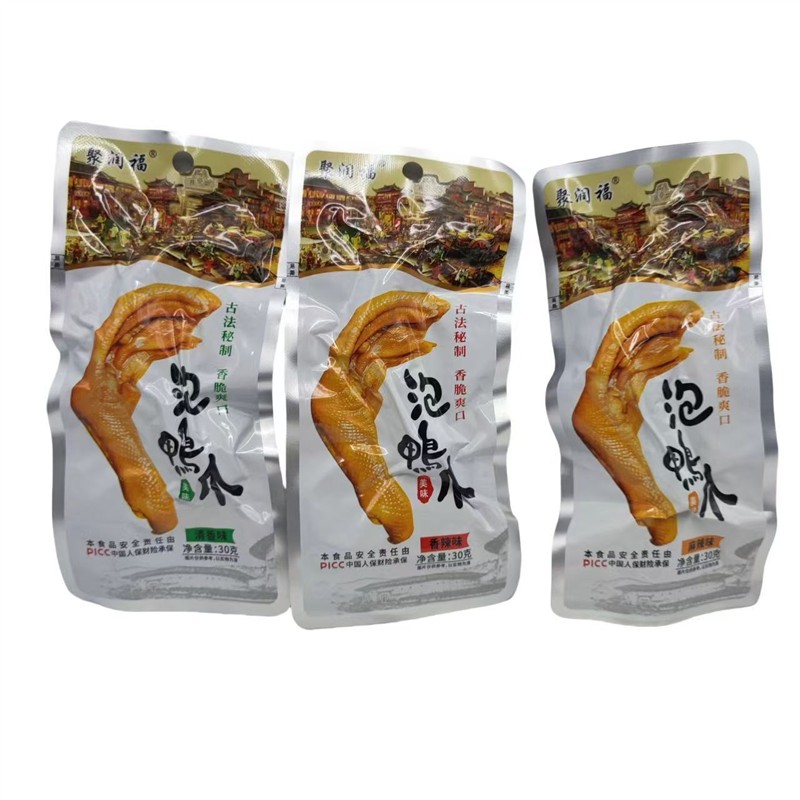 热卖聚润福泡鸭爪掌脚清香