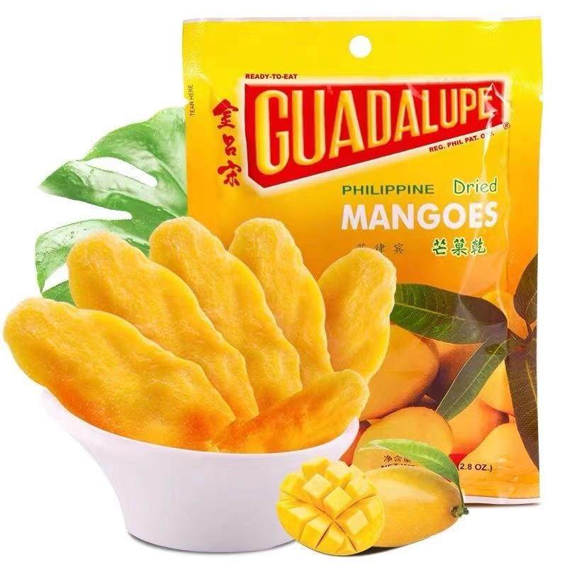 新货菲律宾原装进口休闲零食金吕宋芒果干80克蜜饯果脯小吃茶点促