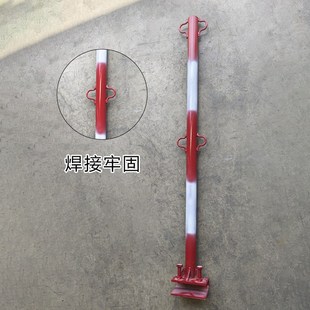 工地施工用钢结构安全支架防坠落安全立杆钢结构生命线支架