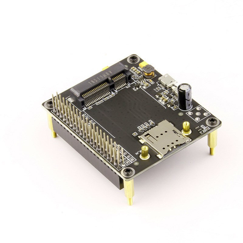 树莓派 3G/4G LTE 扩展板 GPIO接口 内置GNSS接收器