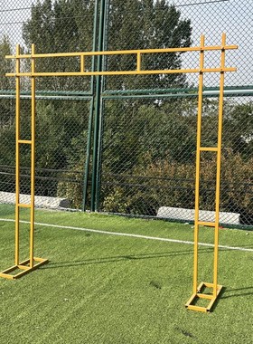 新款婚庆道具铁艺拱门幸福门森系户外花门婚礼现场背景布置架子