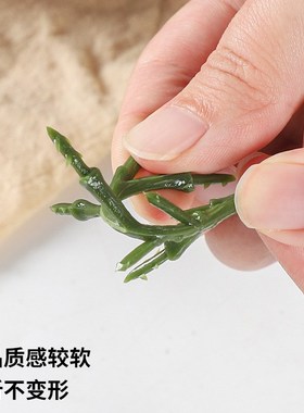 仿真水果塑料多头砂糖橘串果柄仿真新款桔子带叶枝干假水果配件