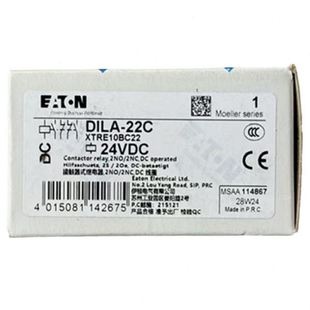 伊顿穆勒 22C EATON DILA 继电器XTRE10BC22 24VDC 接触器式