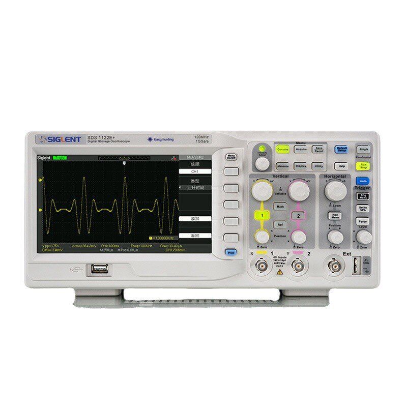 SIGLENT鼎阳SDS1102CNL+ 1202DL+数字存储示波器带宽100M双通道