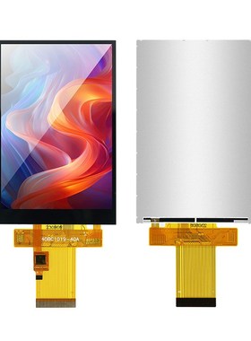 4寸TFT液晶屏触摸LCD显示屏幕ILI9488MCU串并口IPS全视角40Pin