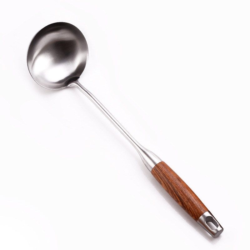304不锈钢厨具套装花梨木柄锅铲勺 烹饪勺铲套件漏勺煎铲厨房用具