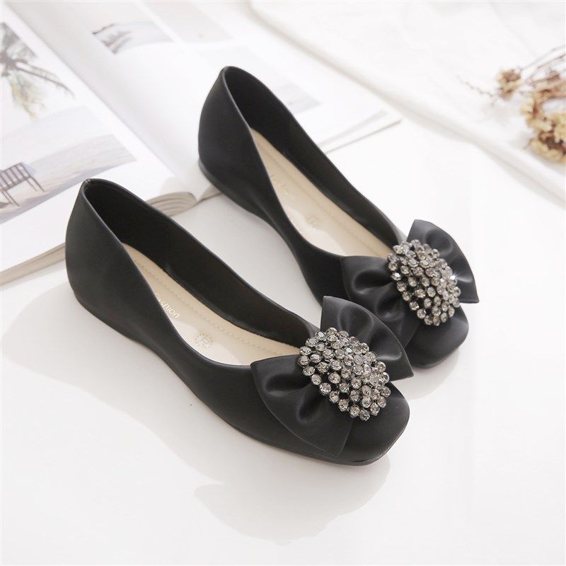 单鞋女2025新款m春秋鞋子女爆款豆豆鞋瓢鞋百搭妈妈鞋夏软底平底,女鞋,浅口单鞋,淘宝优惠券,粉丝福利购,淘宝优惠卷