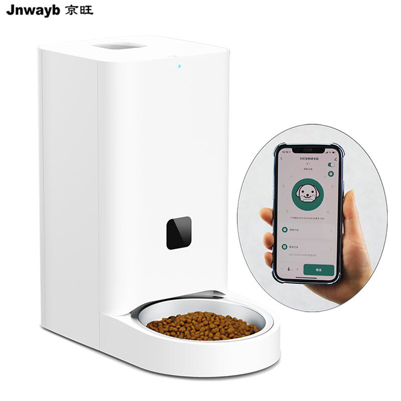 京旺多只智能宠物自动喂食器猫咪猫粮狗狗粮定时定量X泰迪投食机