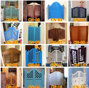 定制实木半腰门酒吧门吧台门隔断门卫生间门淋浴房门娱乐场小门