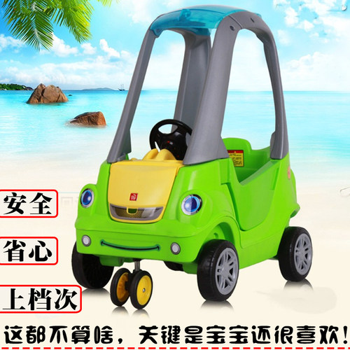 儿童房车宝宝四轮小房o车 脚踏滑行车宝宝防侧翻学步车婴儿手推车