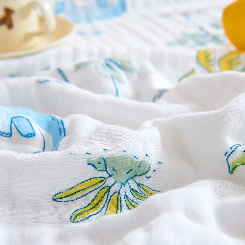 儿童六层纱布夏凉被盖毯夏季毛巾被子I婴儿宝宝夏季薄午睡毯子,床上用品,休闲毯/毛毯/绒毯,淘宝优惠券,粉丝福利购,淘宝优惠卷