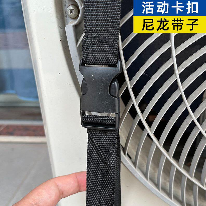 甄选P66D空调外机保护罩铝膜防晒隔热降温防水挡雨防风带盖顶防尘